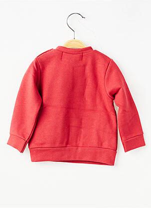 Sweat-shirt coupe droite manches longues rouge TRENTE TROIS garçon