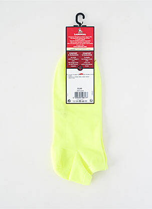 Chaussettes stretch jaune LABONAL femme