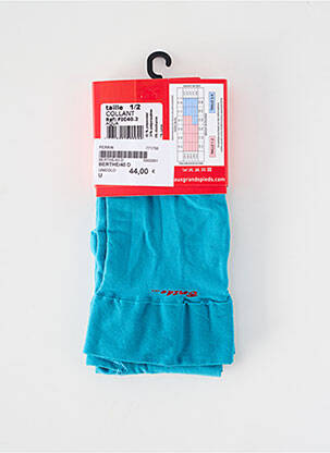 Collants stretch bleu BERTHE AUX GRANDS PIEDS femme