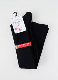 Chaussettes stretch noir PERRIN homme