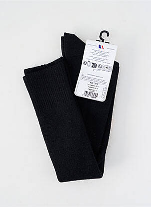 Chaussettes stretch noir PERRIN homme