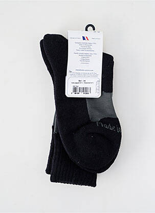 Chaussettes stretch noir PERRIN homme