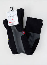 Chaussettes imprimé fantaisie noir PERRIN homme
