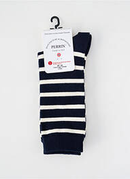 Chaussettes stretch noir PERRIN femme