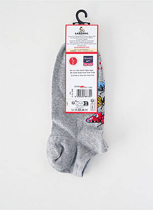 Chaussettes stretch gris LABONAL femme