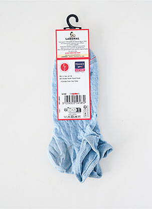 Chaussettes stretch bleu LABONAL femme