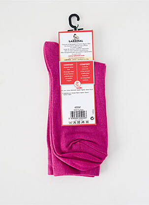 Chaussettes stretch violet LABONAL femme