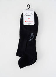 Chaussettes stretch noir PERRIN homme