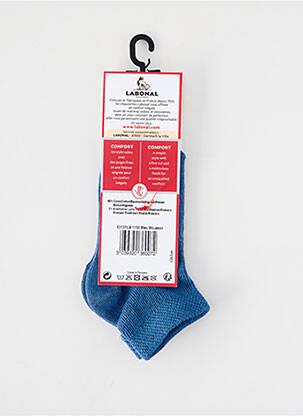 Chaussettes maille fine bleu LABONAL enfant