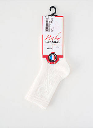 Chaussettes stretch beige LABONAL enfant