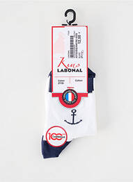 Chaussettes maille fine blanc LABONAL enfant