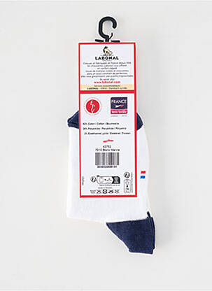 Chaussettes maille fine blanc LABONAL enfant