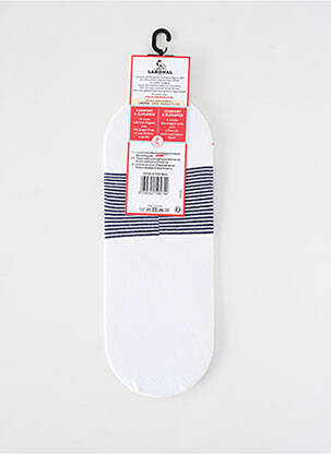 Chaussettes stretch blanc LABONAL homme