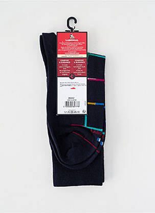 Chaussettes stretch noir LABONAL homme