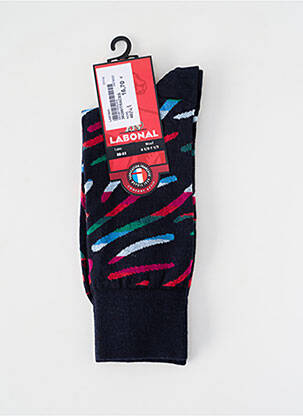 Chaussettes stretch noir LABONAL homme
