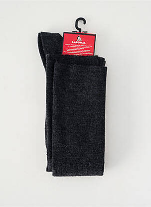 Chaussettes stretch gris LABONAL homme