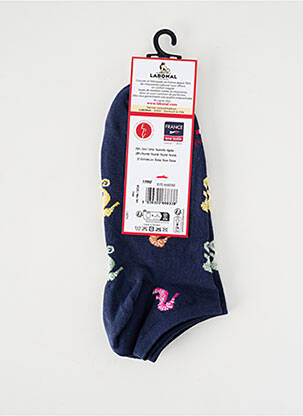 Chaussettes stretch bleu LABONAL homme