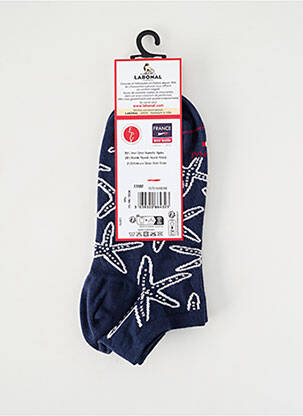 Chaussettes stretch bleu LABONAL homme