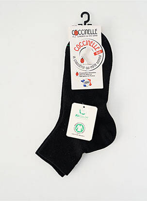 Chaussettes stretch noir COCCINELLE femme