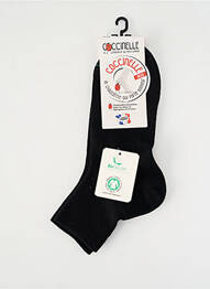 Chaussettes stretch noir COCCINELLE femme