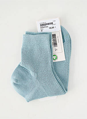 Chaussettes stretch bleu COCCINELLE femme