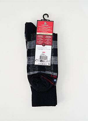 Chaussettes stretch gris LABONAL homme