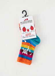 Chaussettes stretch orange COCCINELLE fille