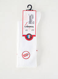 Chaussettes maille fine blanc LABONAL femme