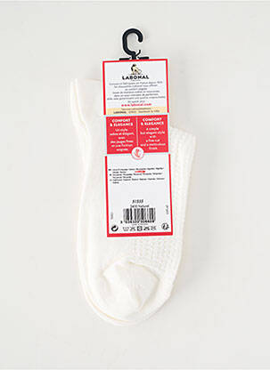 Chaussettes maille fine beige LABONAL femme