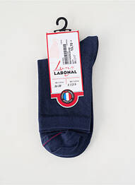 Chaussettes stretch bleu LABONAL femme