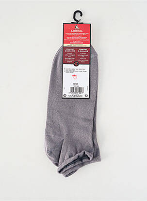 Chaussettes stretch gris LABONAL homme