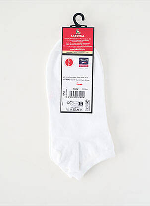 Chaussettes stretch blanc LABONAL homme
