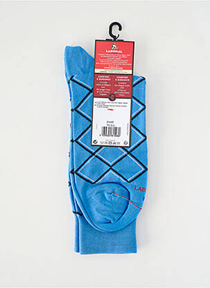 Chaussettes stretch bleu LABONAL homme