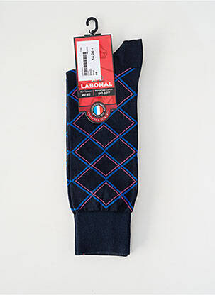 Chaussettes stretch noir LABONAL homme