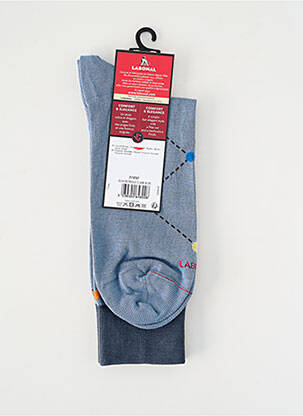 Chaussettes stretch bleu LABONAL homme