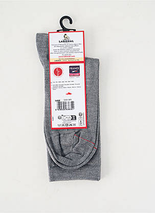 Chaussettes stretch gris LABONAL femme