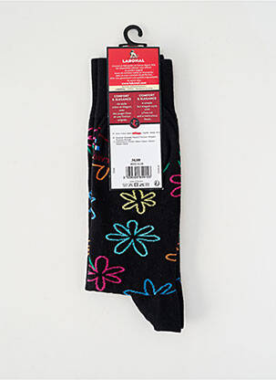 Chaussettes stretch noir LABONAL femme