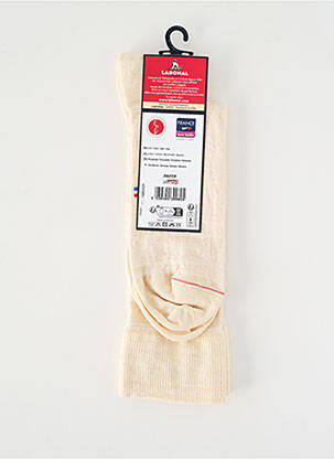 Chaussettes stretch beige LABONAL femme