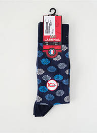 Chaussettes stretch bleu LABONAL femme