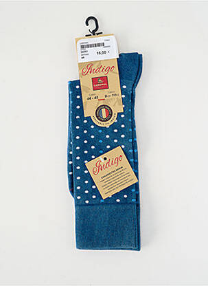 Chaussettes stretch bleu LABONAL femme