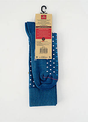 Chaussettes stretch bleu LABONAL femme