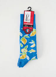 Chaussettes maille fine bleu LABONAL femme