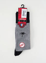 Chaussettes stretch noir LABONAL femme