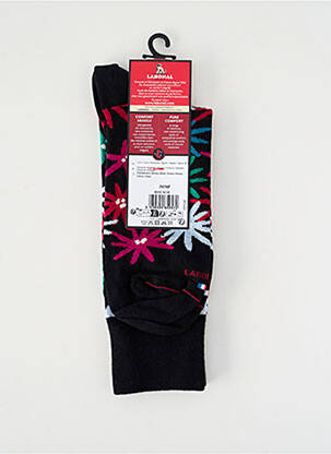 Chaussettes stretch noir LABONAL femme