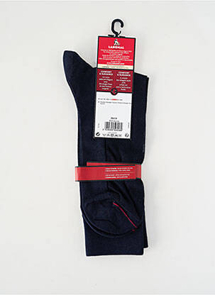 Chaussettes stretch bleu LABONAL homme