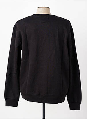 Sweat-shirt manches longues manches longues noir DAYTONA homme