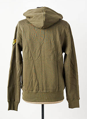 Veste casual coupe droite vert DAYTONA homme