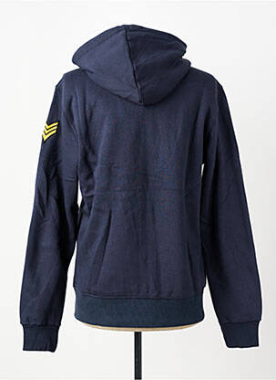 Veste casual coupe droite bleu DAYTONA homme