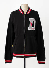 Veste casual coupe droite noir DAYTONA homme