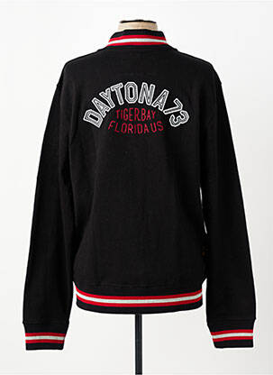 Veste casual coupe droite noir DAYTONA homme